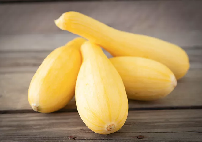 Organic yellow squash